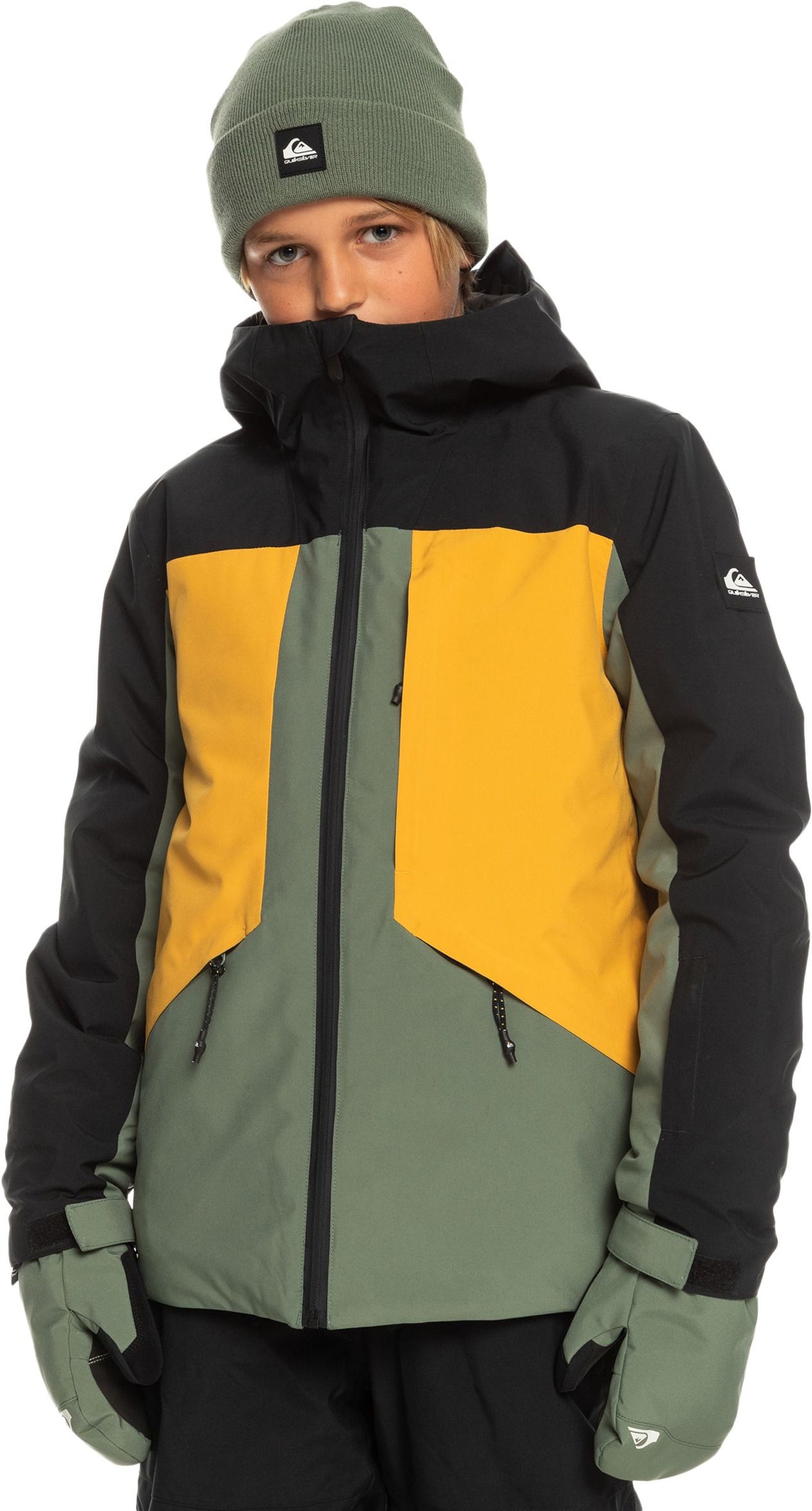 Quiksilver Ambition Technical Snow Jacket 2024 Alpsport   2024 Quiksilver AmbitionTechnicalSnowJacket LaurelWreath 1200x2233 