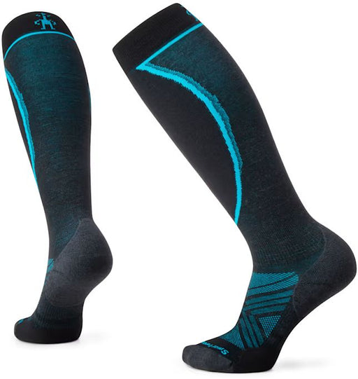 Women's Ski Targeted Cushion Extra Stretch Over the Calf Socks