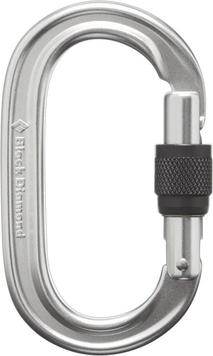 Oval Keylock Screwgate Carabiner