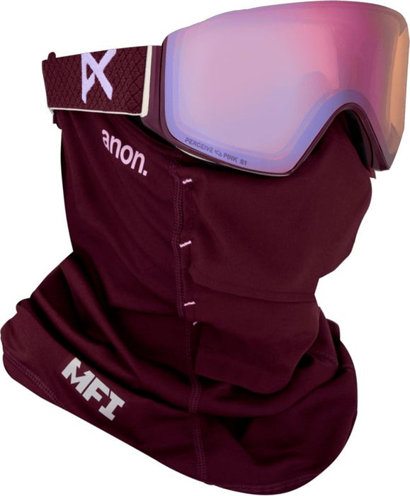 M4S Low Bridge Fit Goggles (Cylindrical) + Bonus Lens + MFI® Face Mask 2026