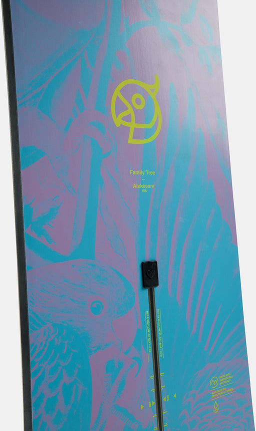 Family Tree Alekesam Camber Snowboard 2026 inc Burton Cartel X Binding Package
