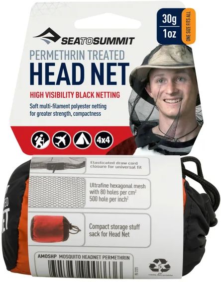 Mosquito Head Net [Permethrin]