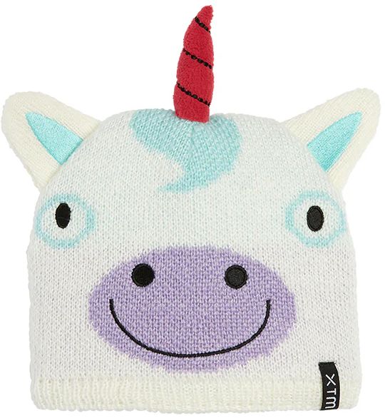 Zoolander Kids' Animal Character Fleece Lined Beanie